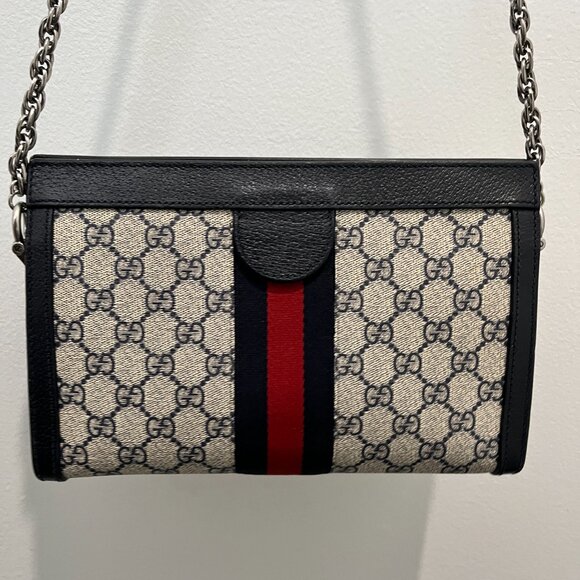 100% Authentic!! GUCCI GG monogram supreme medium shoulder - Clutch / Crossbody - Picture 6 of 13